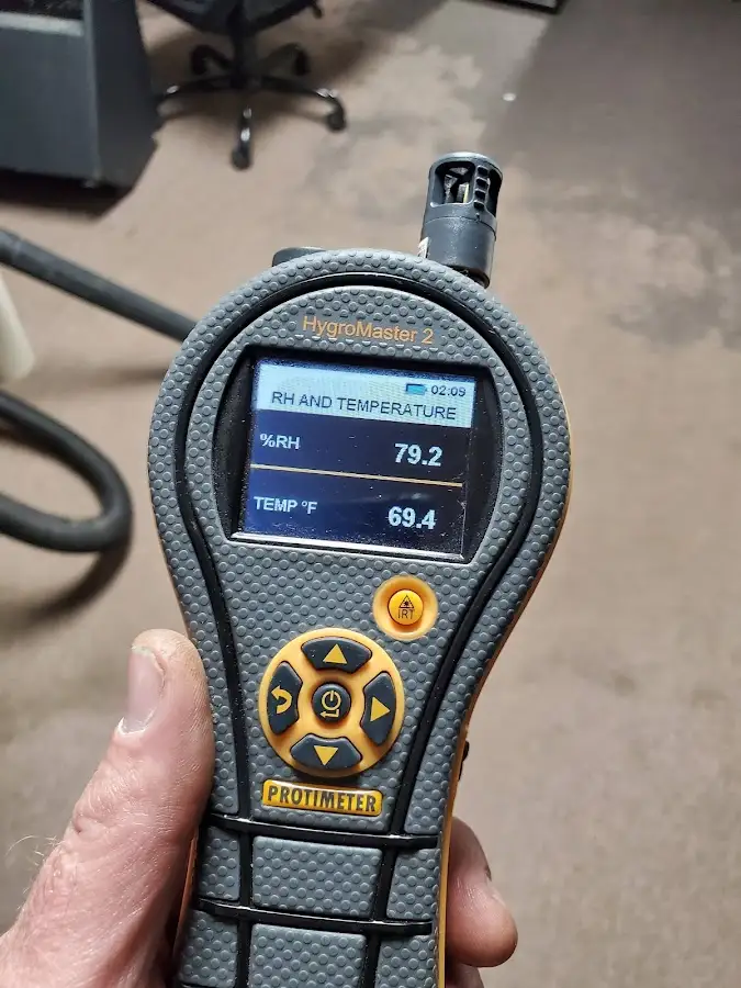 Moisture meter humidity assessment for Fire & Smoke Damage Restoration in Burien
